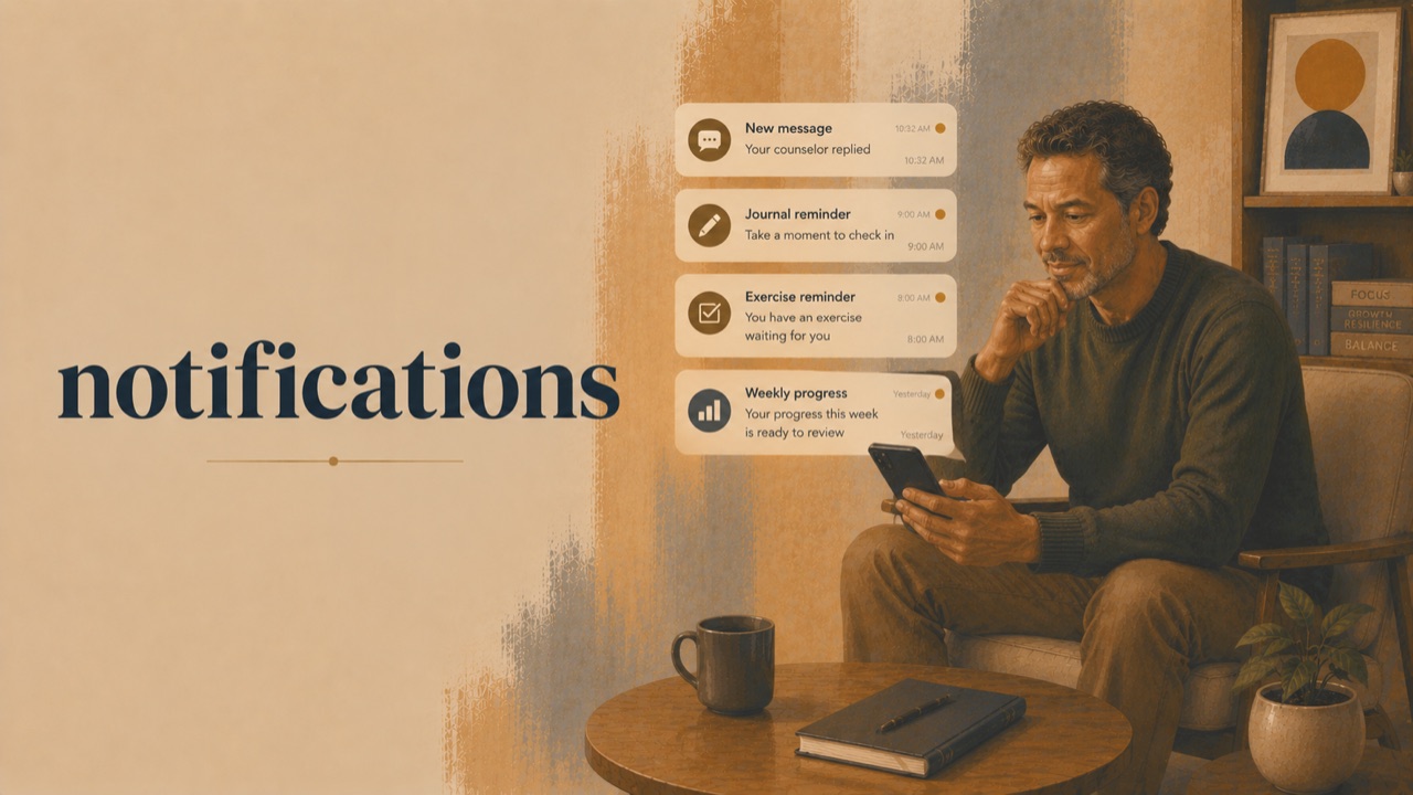 Notifications — Stay connected to what matters most.