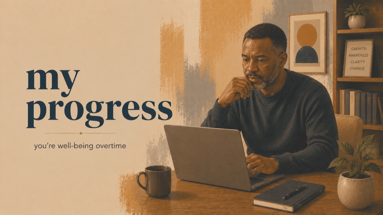 My Progress — See your growth unfold over time.
